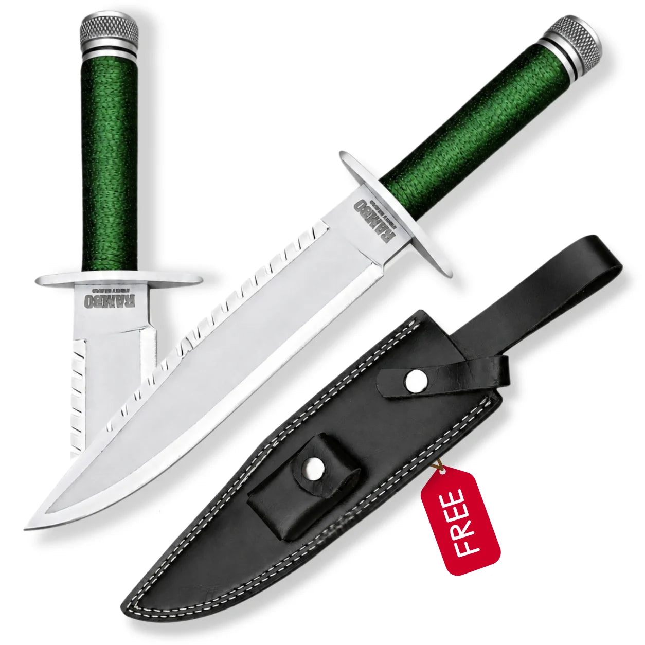 R*u様 RamboFirstBlood PartII Signature Ed Rambo First Blood Part I Signature Edition Fixed Blade Knife with