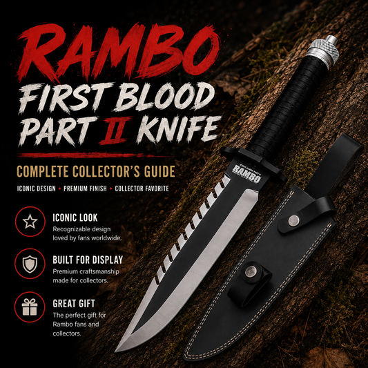 Rambo First Blood Part II Knife: The Story Behind an Iconic Movie Collectible