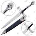 Premium Aragorn Anduril Narsil Dagger LOTR Replica with stainless steel blade.