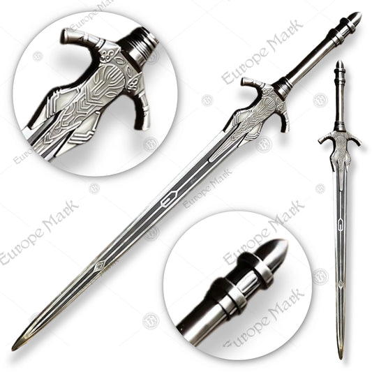 Premium Dark Souls Artorias Greatsword Replica with Ebony Plaque