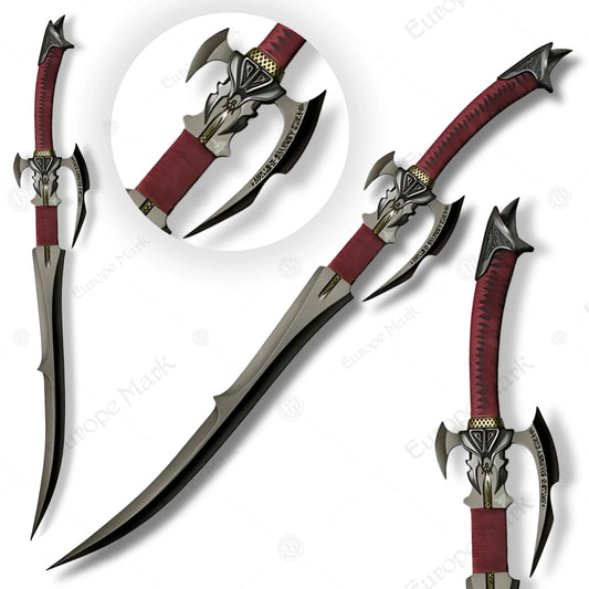Premium Avoloch Sword Cosplay Replica with Oak Plaque