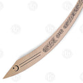 Premium Belly Dance Dragon Scimitar Sword Replica with Rosewood Stand.