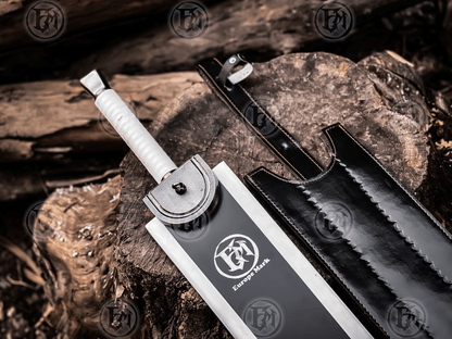  Berserk Guts Dragon Slayer Sword – High-Quality Replica with Leather Handle