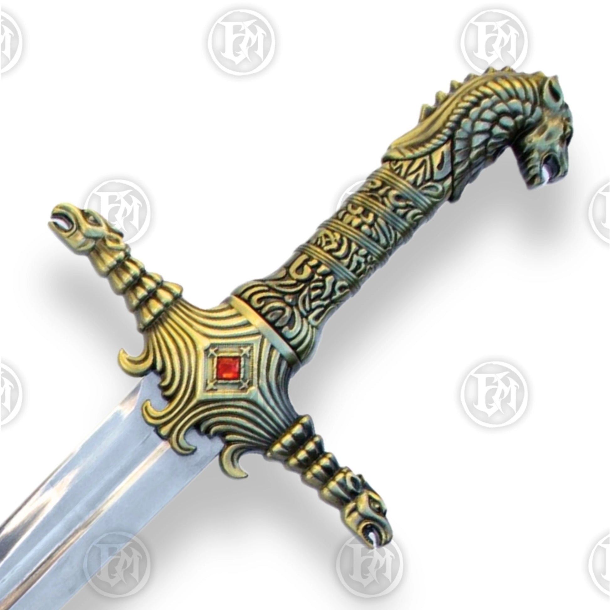 Premium Brienne of Tarths Oathkeeper Game of Thrones Sword Replica with stainless steel blade.