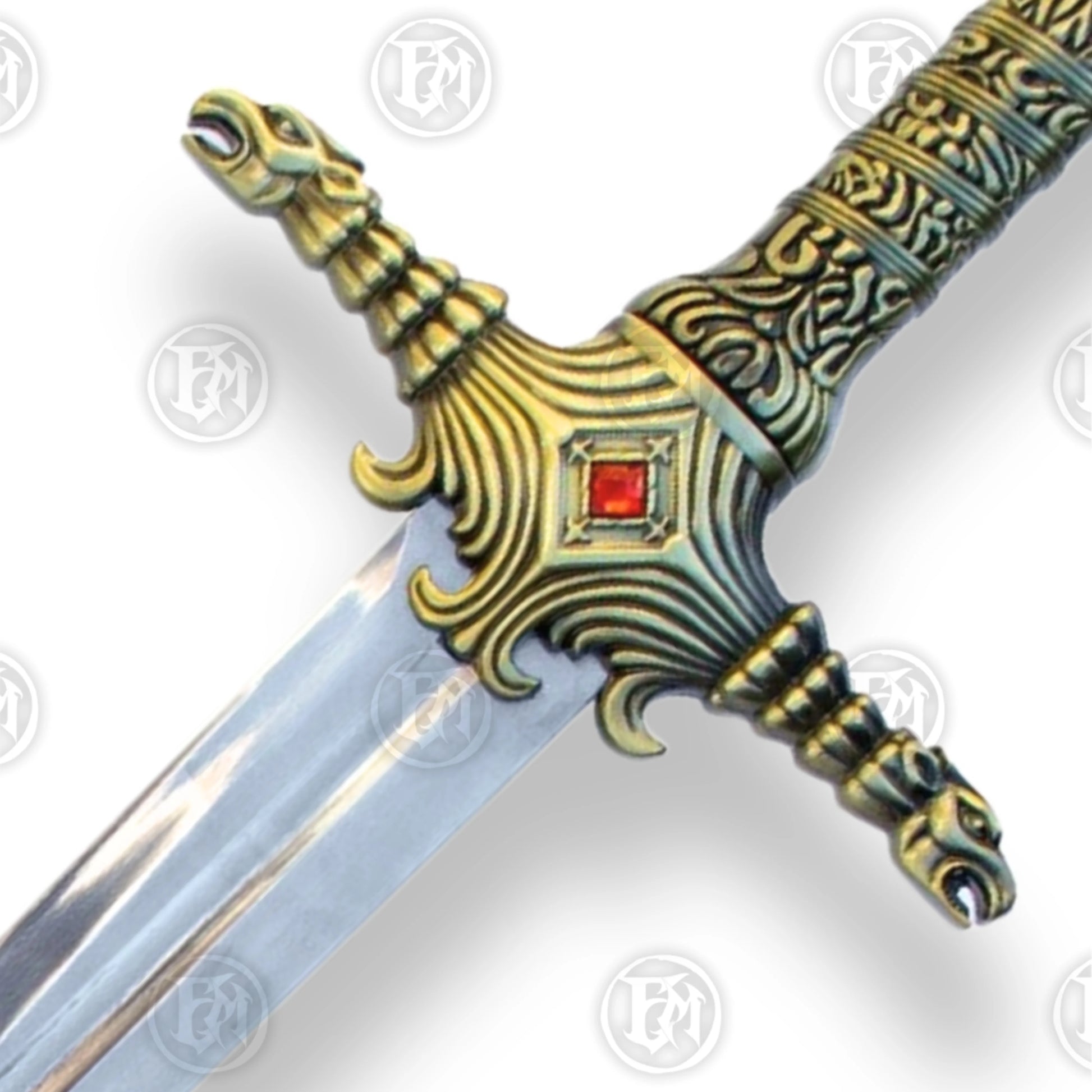 Premium Brienne of Tarths Oathkeeper Game of Thrones Sword Replica with stainless steel blade.