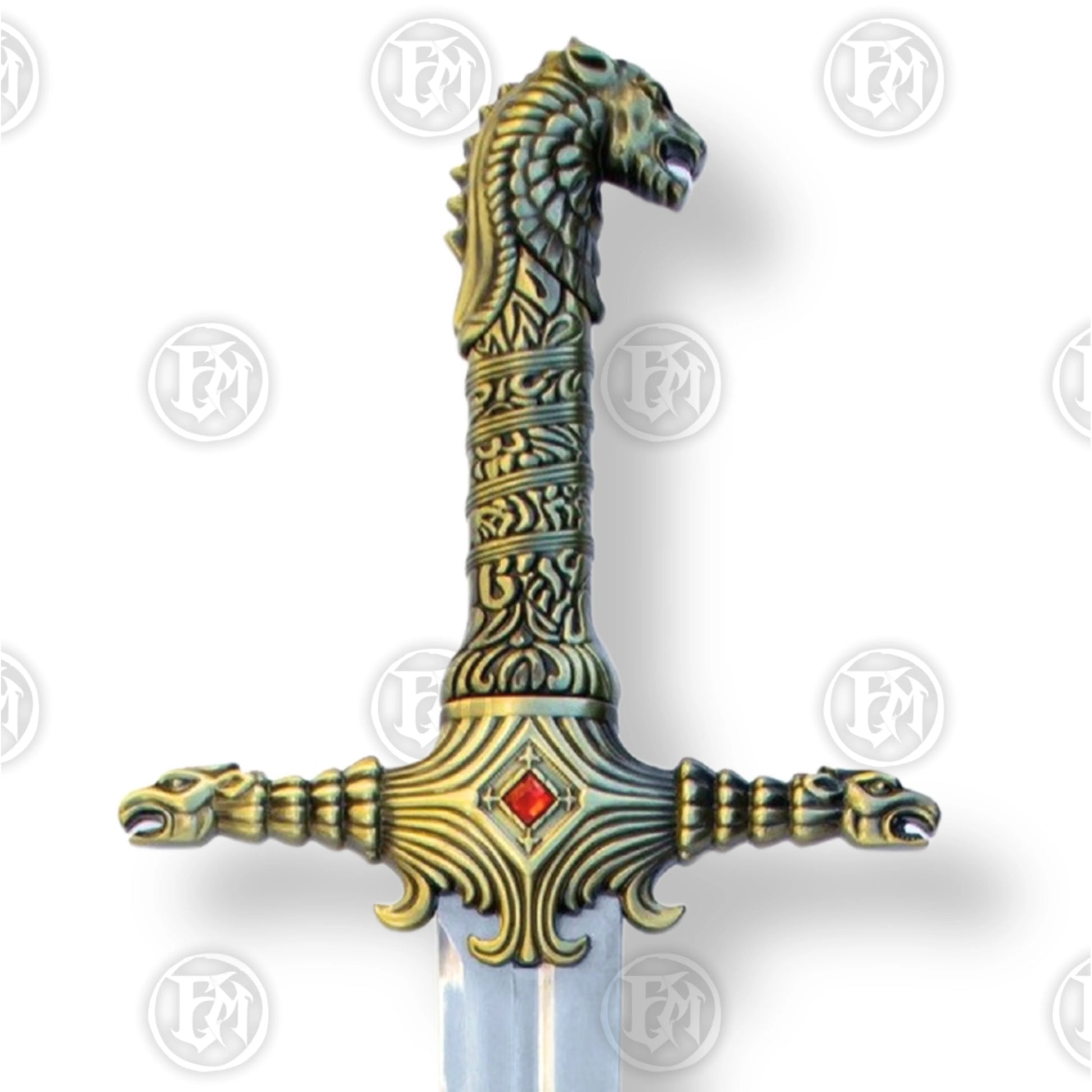 Premium Brienne of Tarths Oathkeeper Game of Thrones Sword Replica with stainless steel blade.