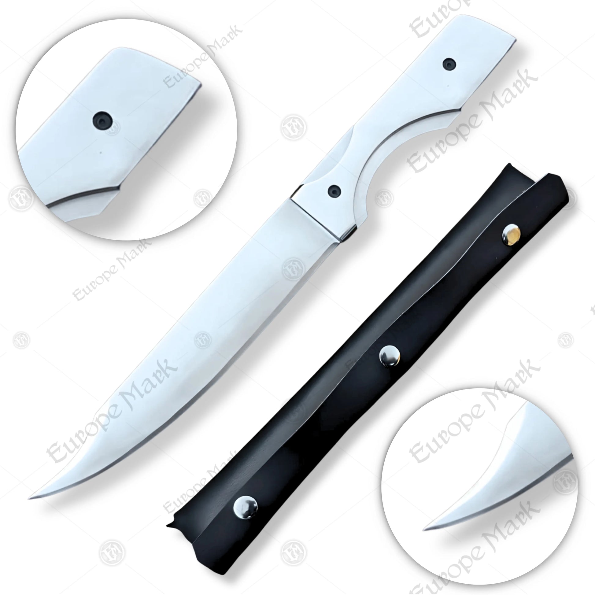 Premium Dexter Morgan Knife Cosplay Replica with Walnut Stand