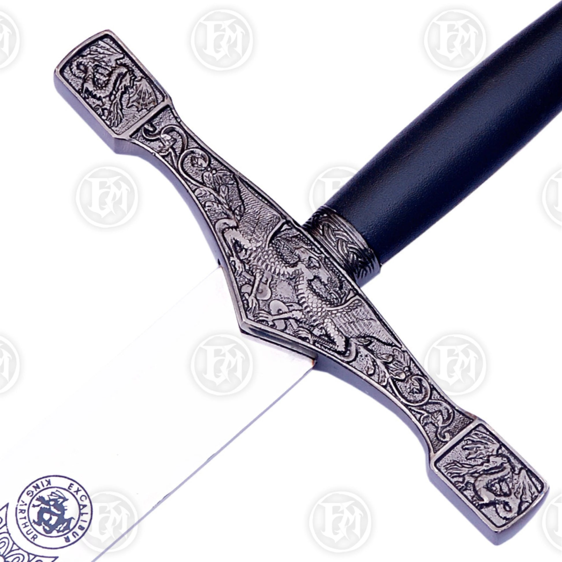 Premium Excalibur Cadet King Arthur Sword Replica with stainless steel blade.