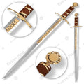 Premium Excalibur Sword Cosplay Replica with Oak Stand