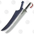 Premium Final Fantasy Auron Katana Sword Replica with stainless steel blade.