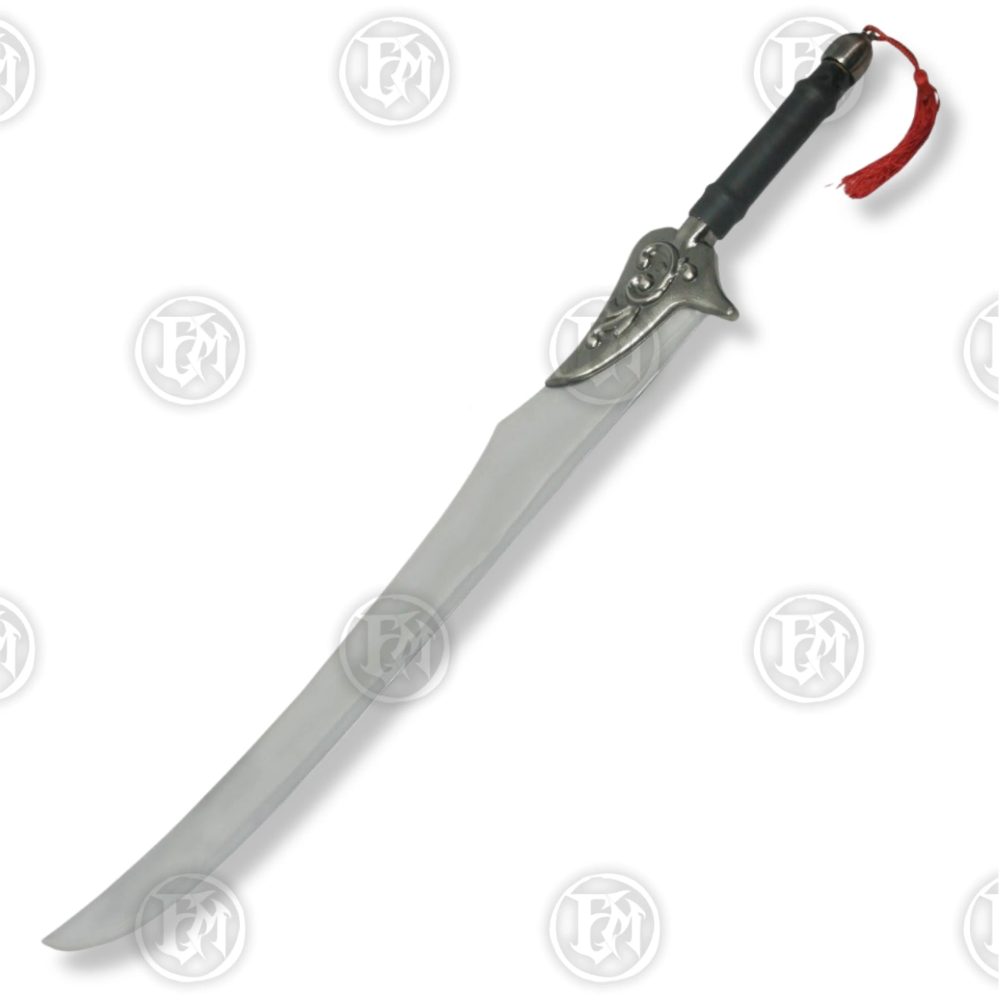 Premium Final Fantasy Auron Katana Sword Replica with stainless steel blade.