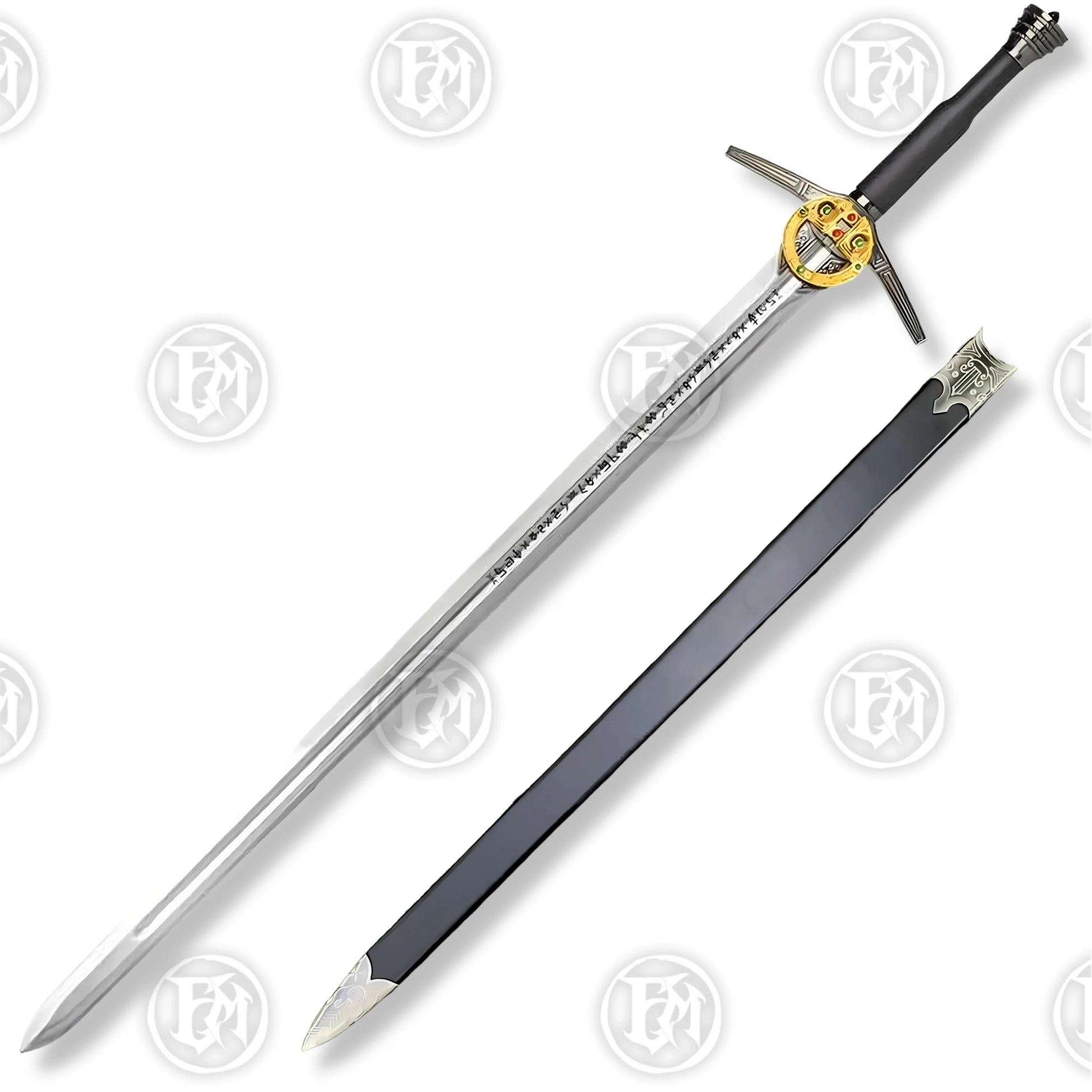 Premium Geralt of Rivia Steel Sword Replica from Netflix Witcher Series