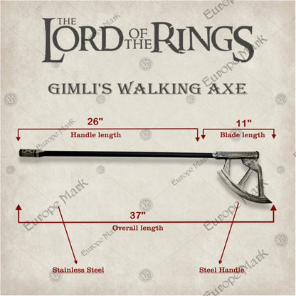 Gimli Axe LOTR Replica