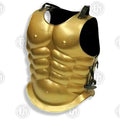 Premium Greek Muscle Cuirass Armor Replica Goldwith high-carbon stainless steel.