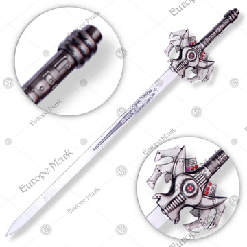 Premium He-Man Sword Masters Of The Universe Replica with stainless steel blade.