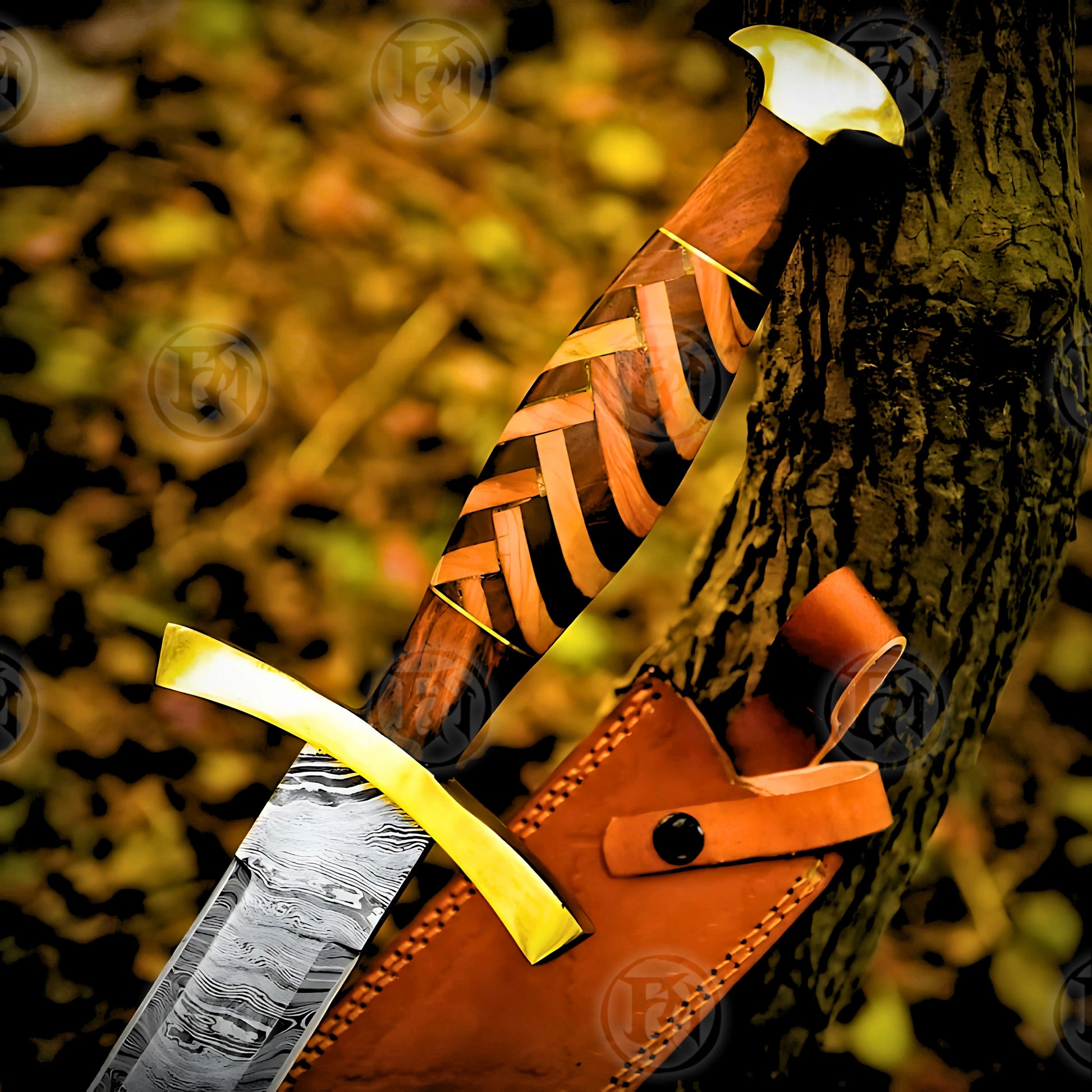 Heathen Army Norse Damascus Sword