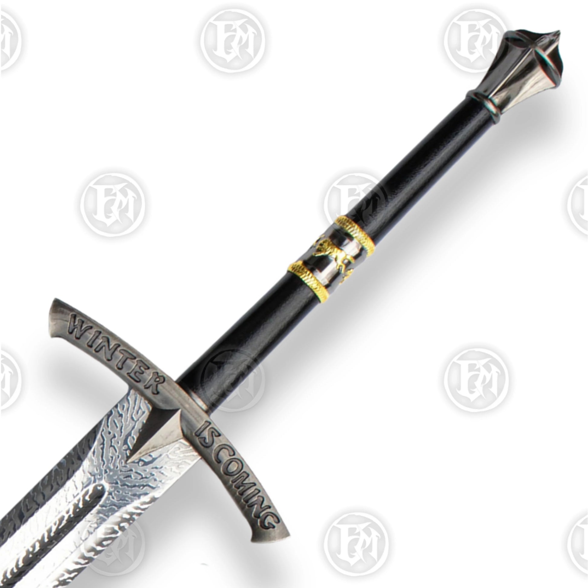 Premium Ice Eddard Starks Game of Thrones Sword Replica with damascus steel.