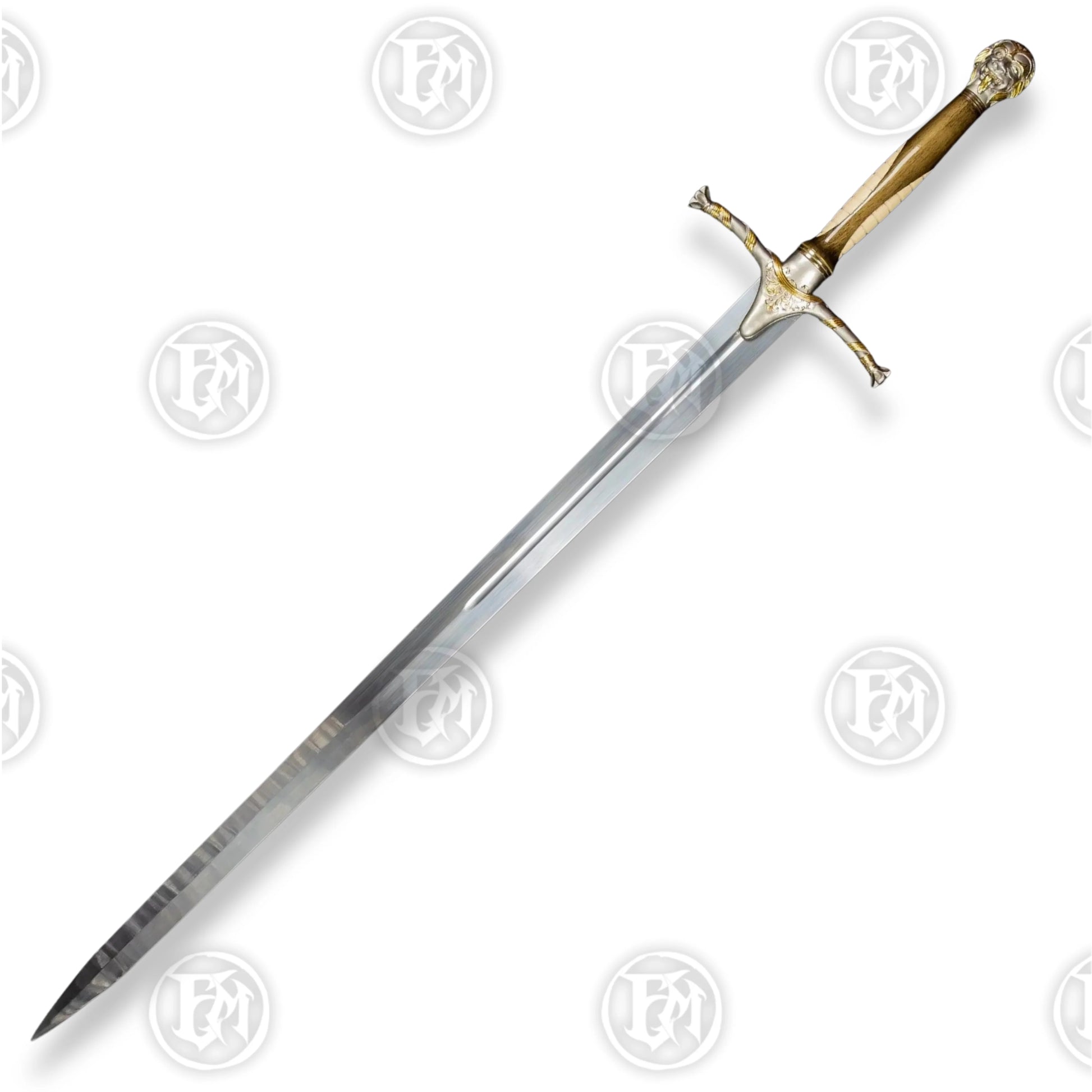 Premium Jaime Lannister Game of Thrones Sword Replica with stainless steel blade.