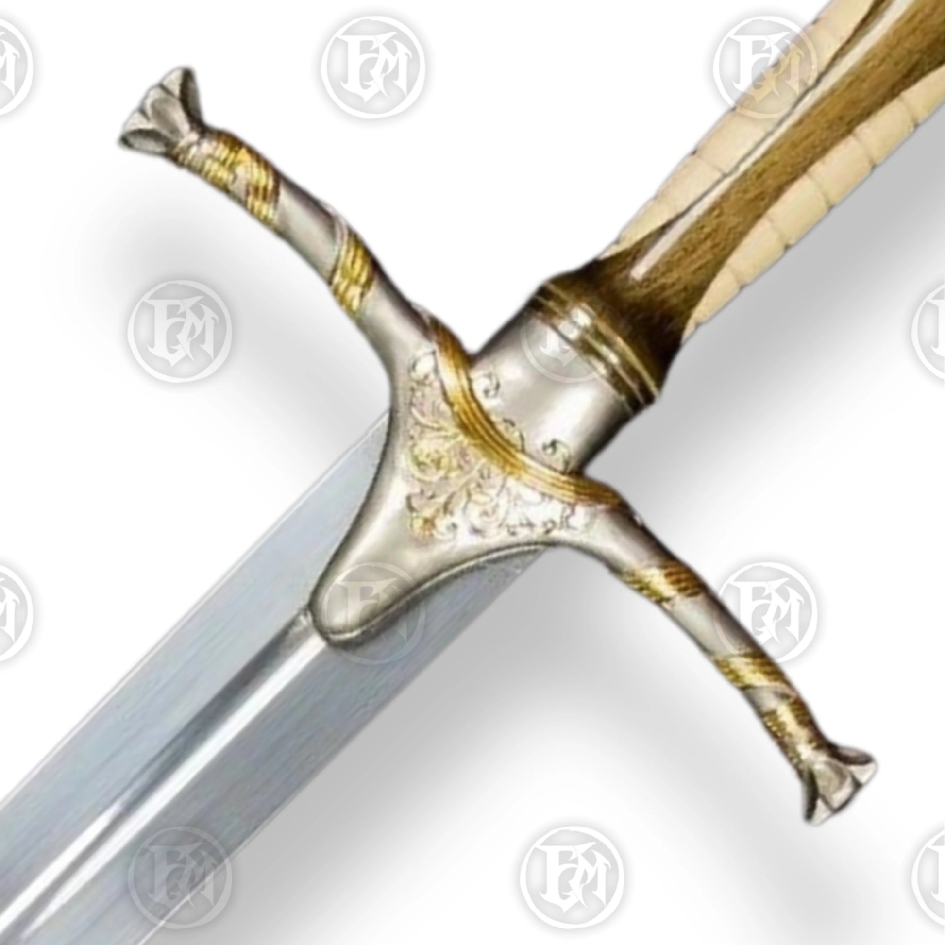 Premium Jaime Lannister Game of Thrones Sword Replica with stainless steel blade.