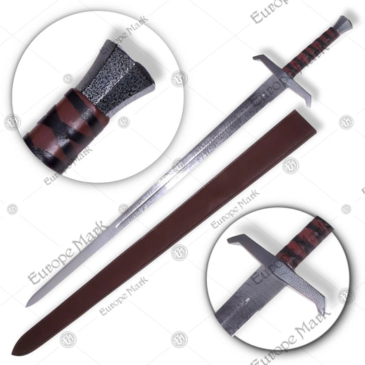 Premium King Arthur Excalibur Etched Movie Sword Replica with stainless steel blade.