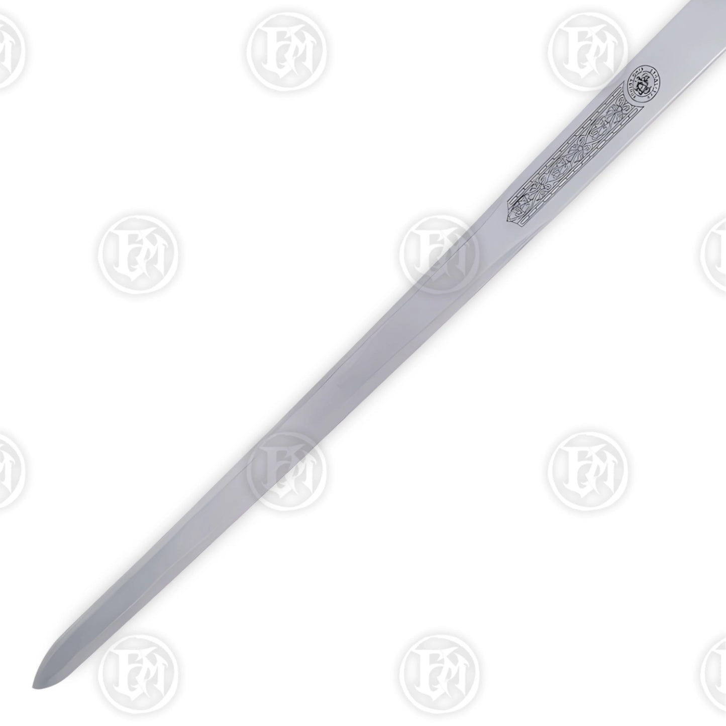 Premium King Arthur Excalibur Golden Sword Replica with stainless steel blade.