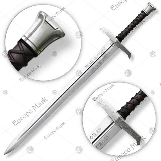 Premium King Arthur Excalibur Legend of the Sword Replica with stainless steel blade.
