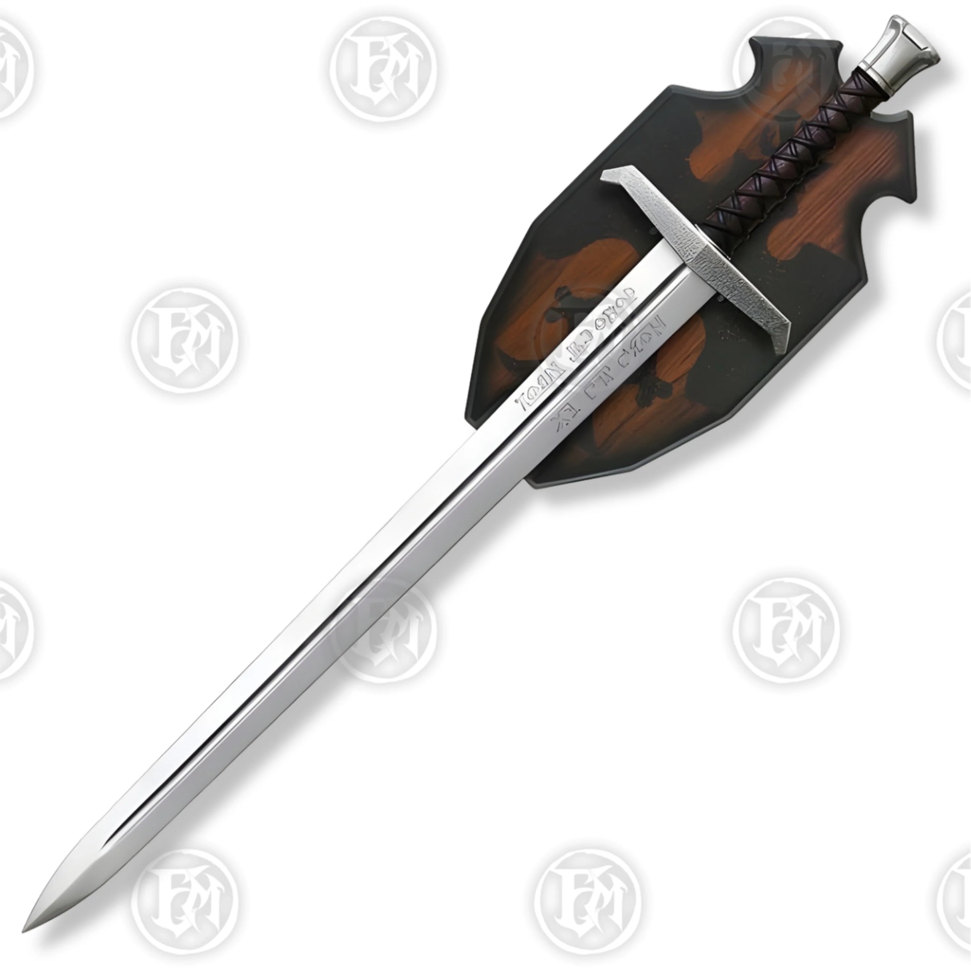 Premium King Arthur Excalibur Legend of the Sword Replica with stainless steel blade.