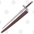 Premium King Arthur Excalibur Movie Silver Sword Replica with stainless steel blade.