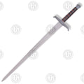 Premium King Arthur Excalibur Movie Silver Sword Replica with stainless steel blade.