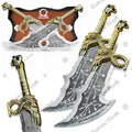 Kratos Gold Blades of Chaos Replica GOW