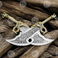 Kratos Gold Blades of Chaos Replica GOW