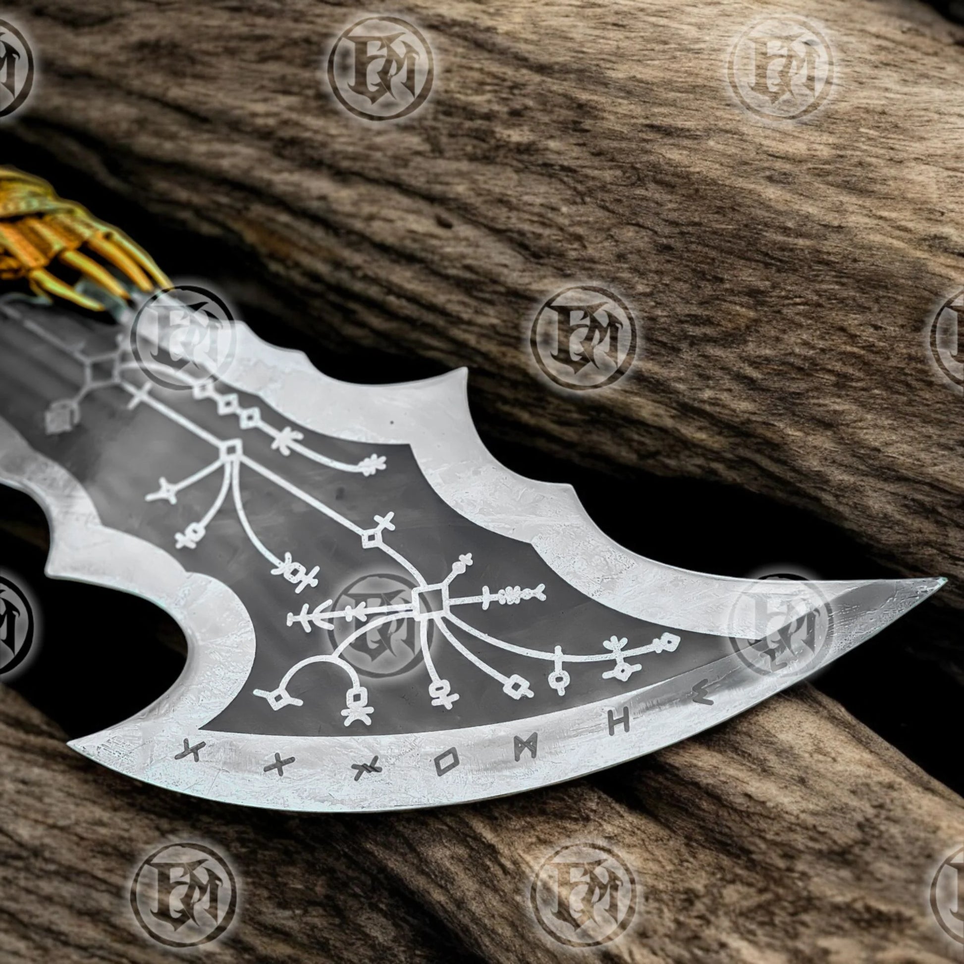 Kratos Gold Blades of Chaos Replica GOW