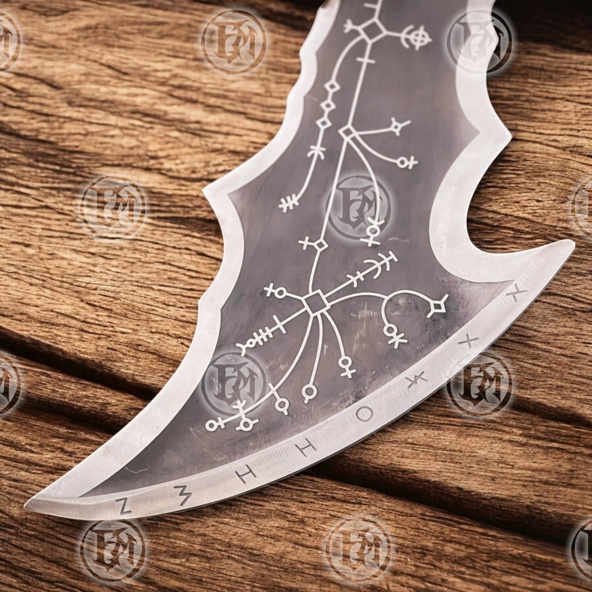 Kratos Red Chaos Blades Replica GOW