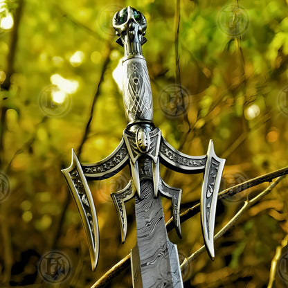 Kit Rae Luciendar Damascus Sword