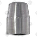 Premium Medieval Knight Templar Crusader Helmet Replica with Oak Stand.