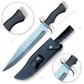 Premium Negan Lucille Bowie Knife Replica with Ebony Stand