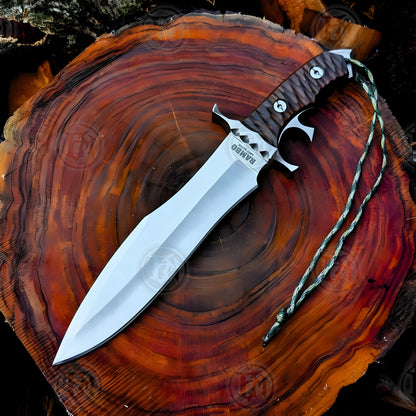 Premium Rambo V Heartstopper Knife Replica with 440c stainless steel.