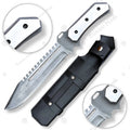 Premium Resident Evil 5 Wesker S.T.A.R.S. Knife Cosplay Replica with Walnut Stand