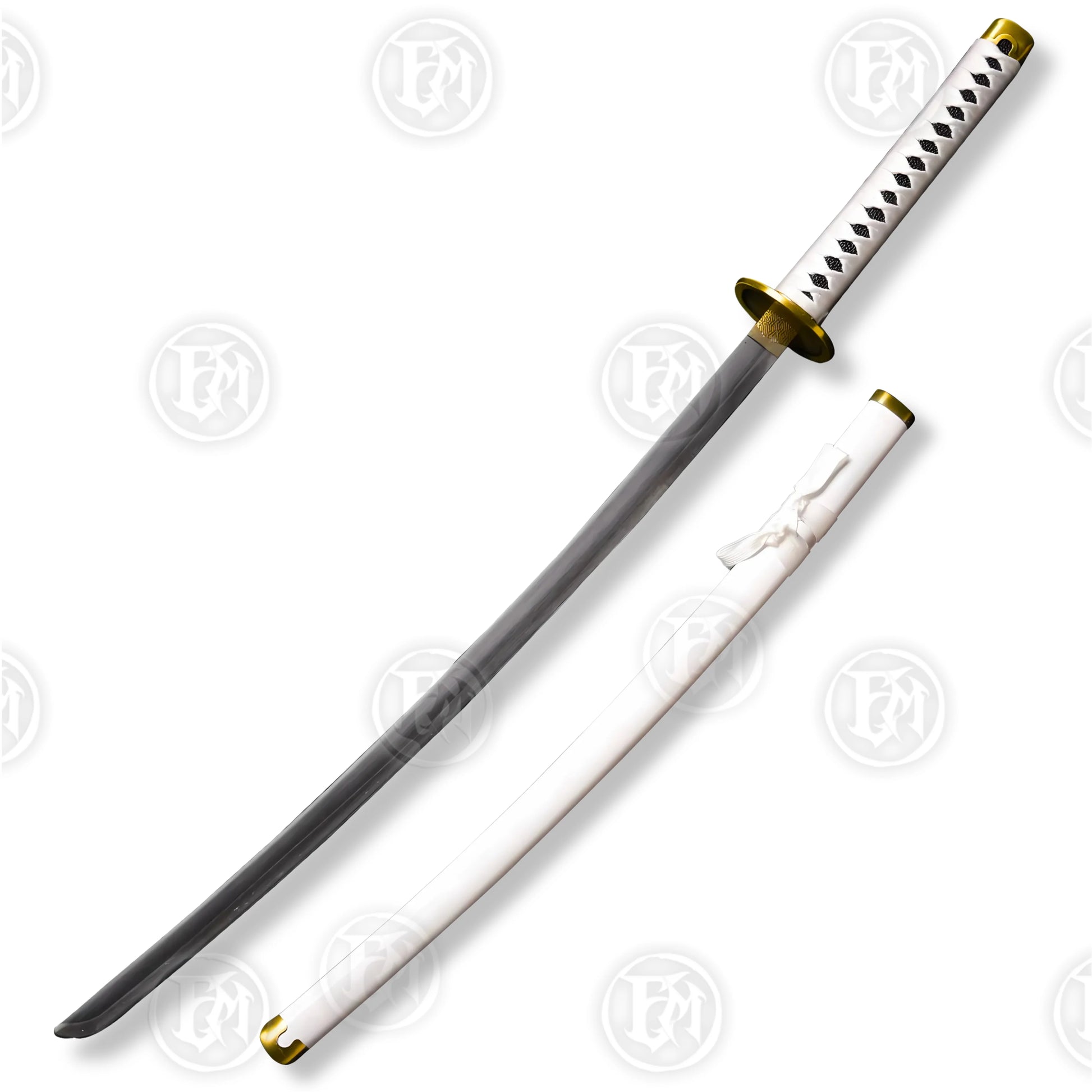 Premium Roronoa Zoro's Sword Replica One Piece with Ebony Stand