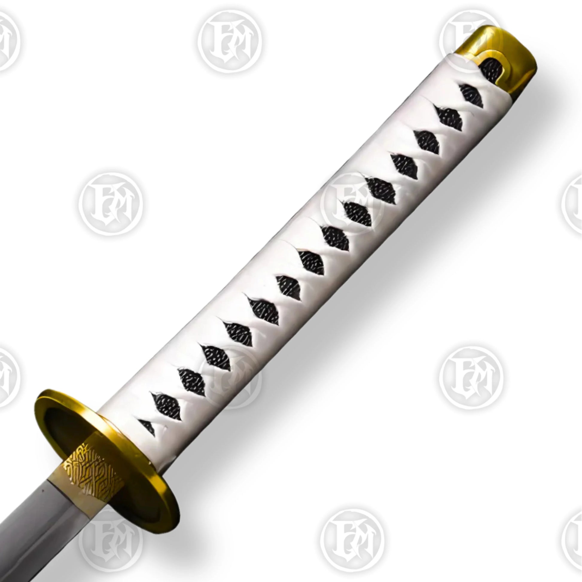 Premium Roronoa Zoro's Sword Replica One Piece with Ebony Stand
