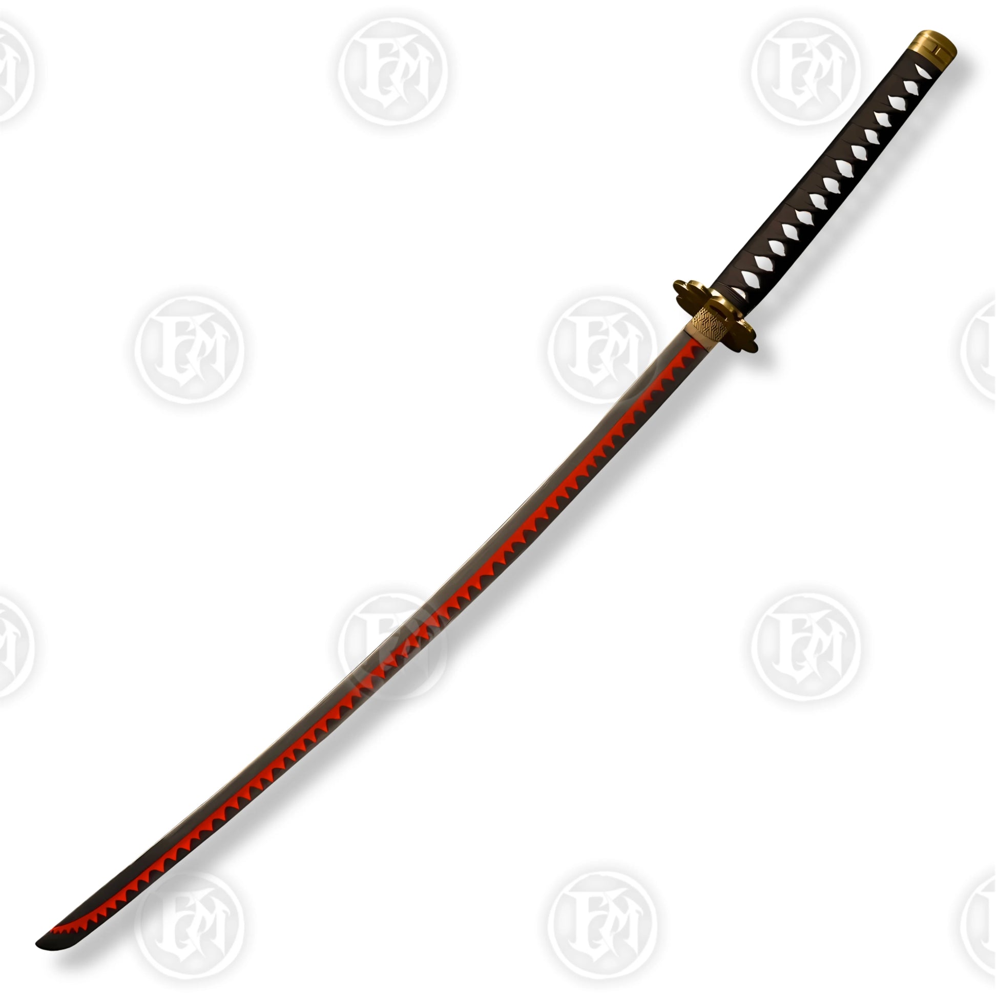 Premium Roronoa Zoro's Sword Replica One Piece with Ebony Stand
