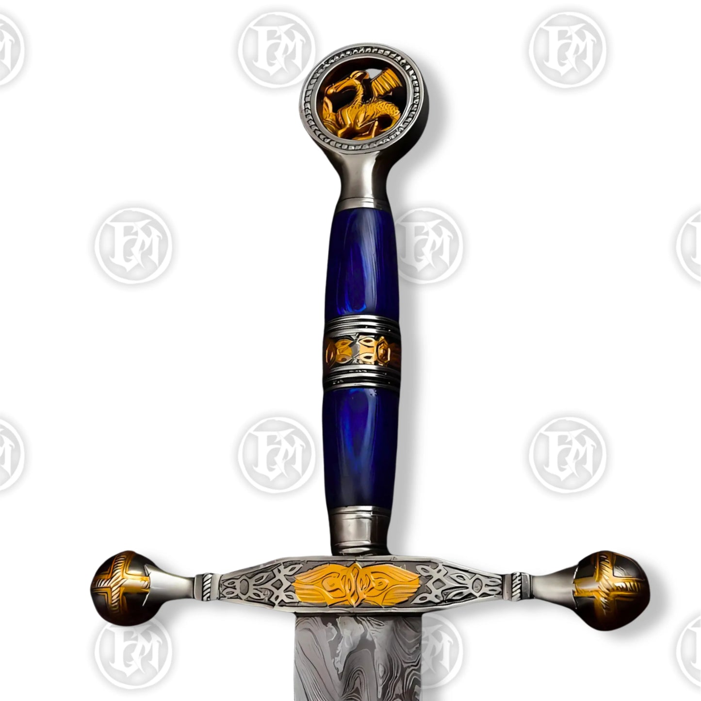 Espada Damasco de San Jorge Matadragones