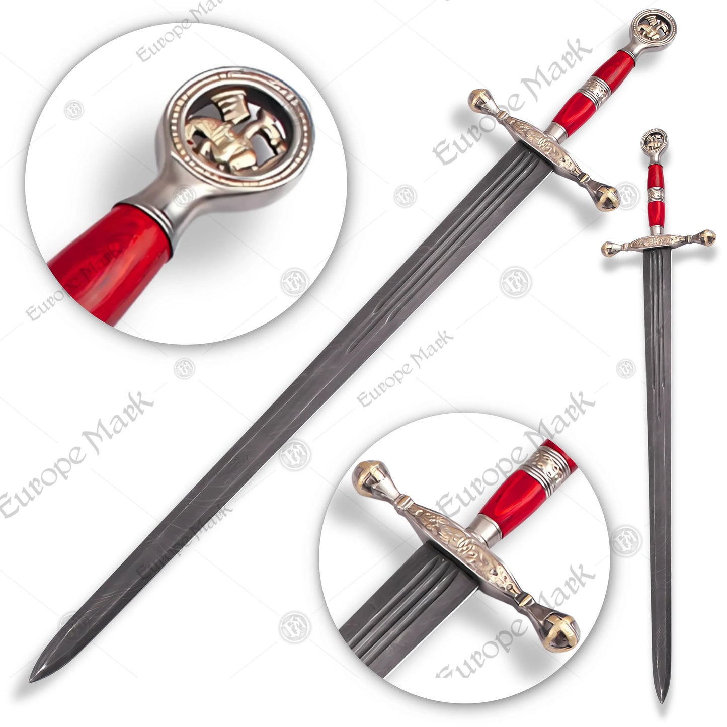 Espada Damasco de San Jorge Matadragones