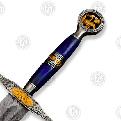 Espada Damasco de San Jorge Matadragones