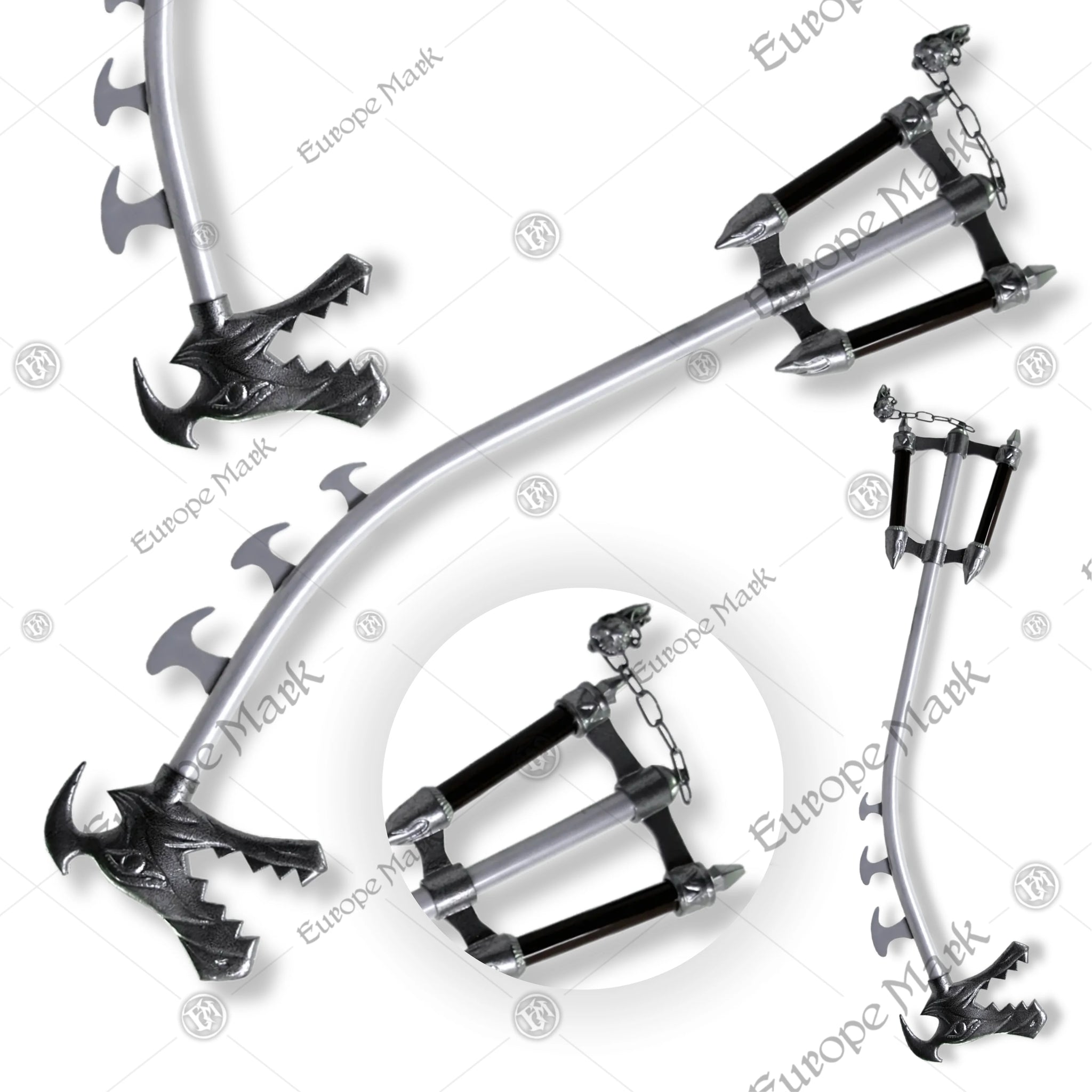 Premium Sora Fatal Crest Dragon Kingdom Hearts Keyblade Replica with stainless steel blade.