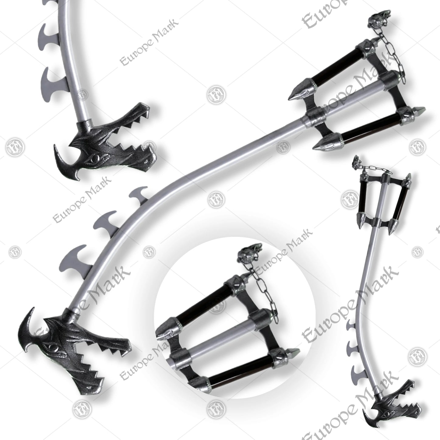 Premium Sora Fatal Crest Dragon Kingdom Hearts Keyblade Replica with stainless steel blade.