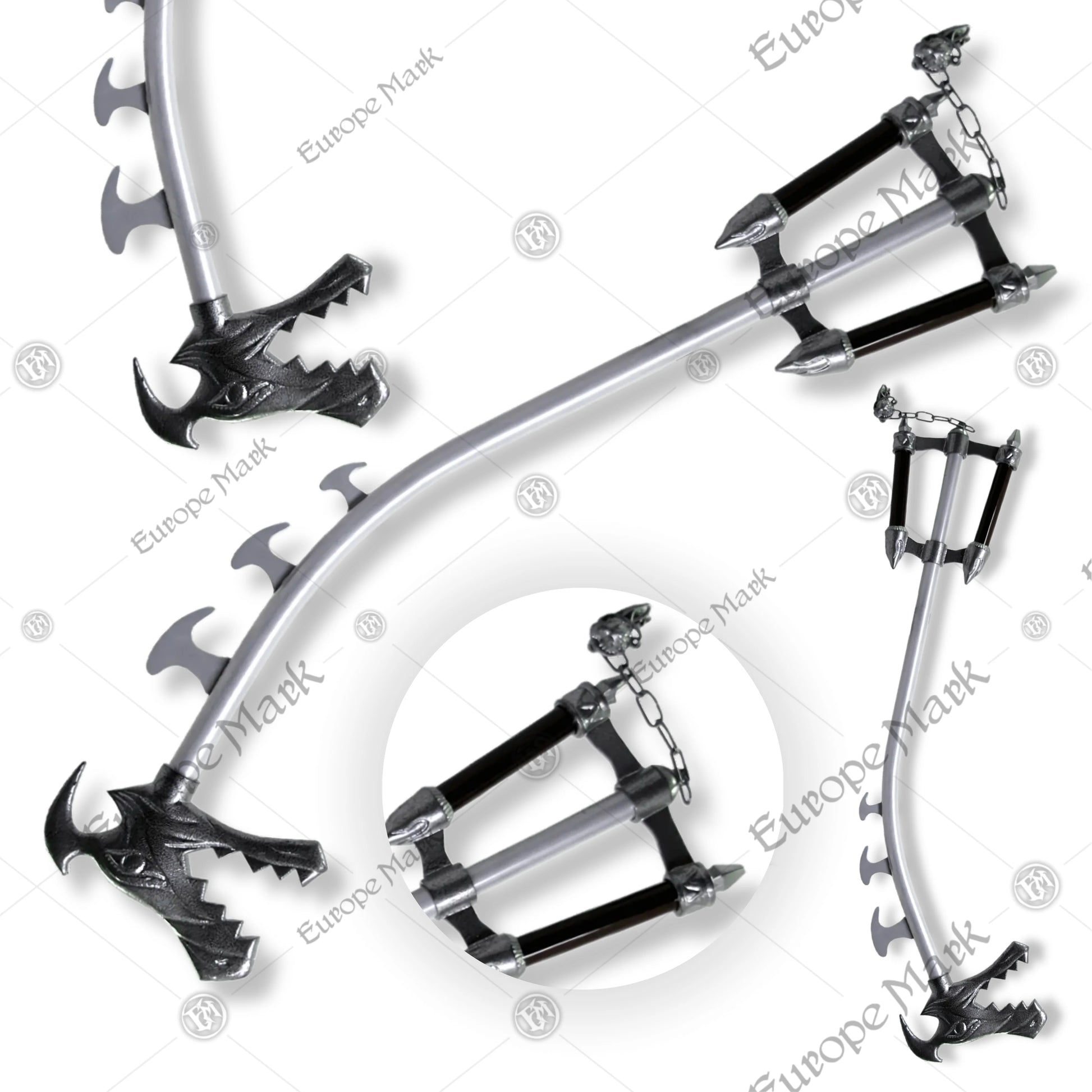 Premium Sora Fatal Crest Dragon Kingdom Hearts Keyblade Replica with stainless steel blade.