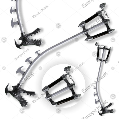 Premium Sora Fatal Crest Dragon Kingdom Hearts Keyblade Replica with stainless steel blade.