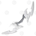 Premium Star Trek Klingon Bat’leth Valdris Blade Replica with stainless steel.
