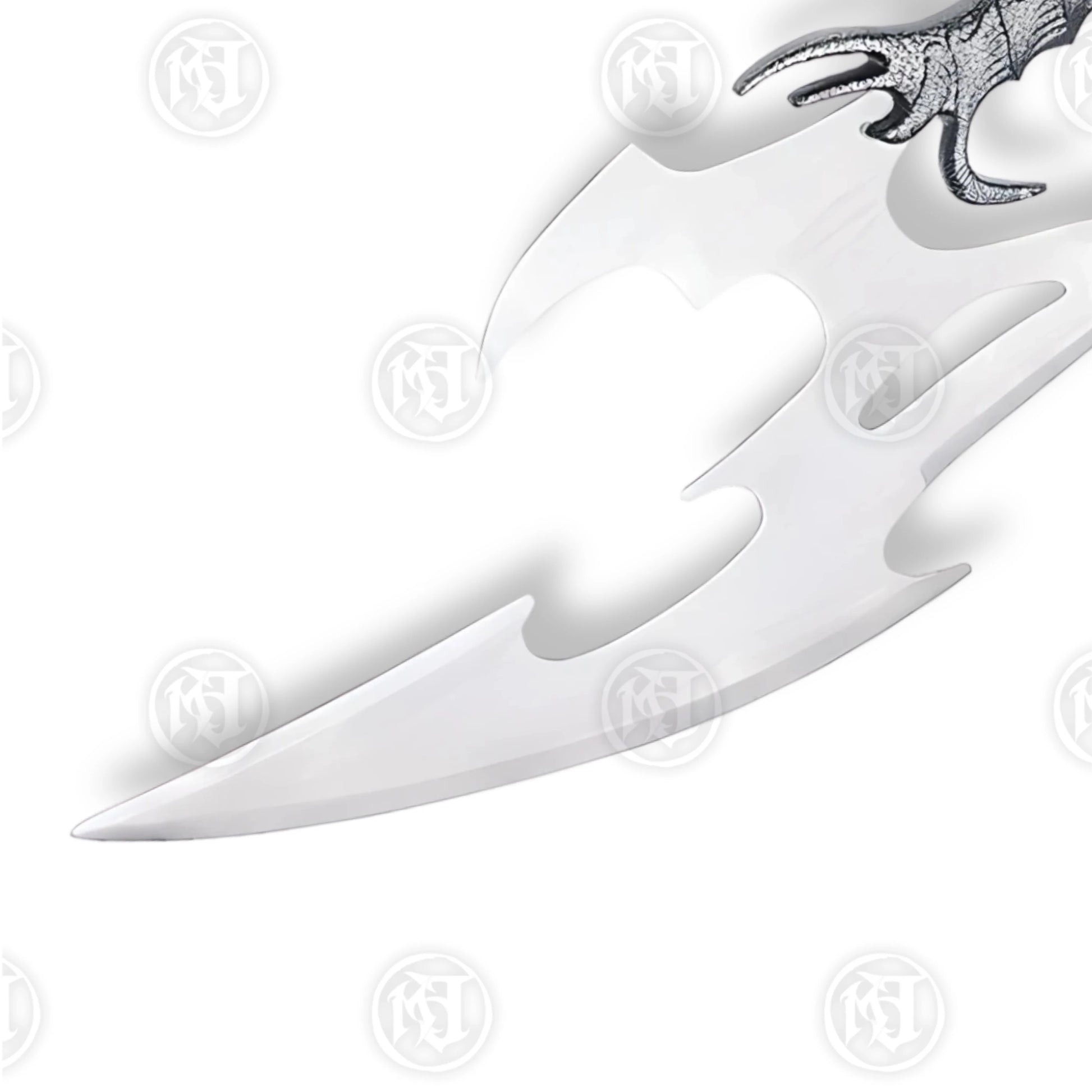 Premium Star Trek Klingon Bat’leth Valdris Blade Replica with stainless steel.